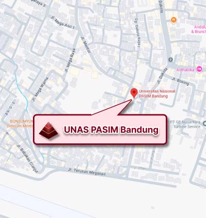 Peta Lokasi UNAS PASIM Nomor